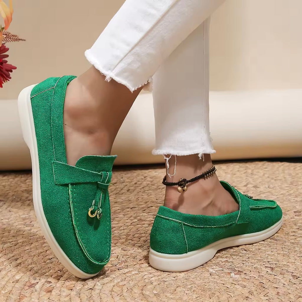 Lucente Suede Slip-Ons