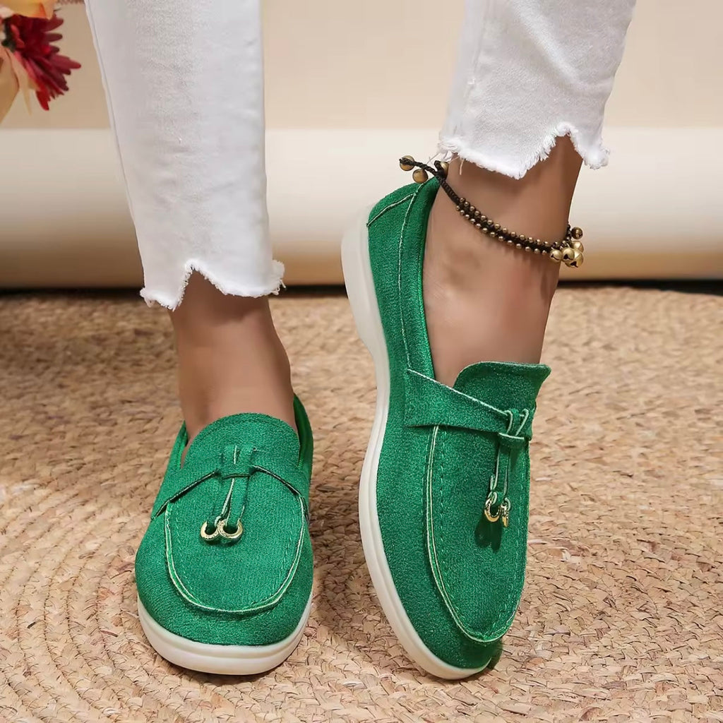 Lucente Suede Slip-Ons
